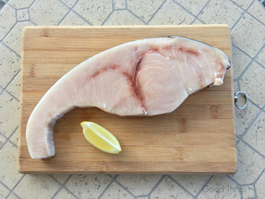 500g slab of swordfish - Liz Posmyk Good Things