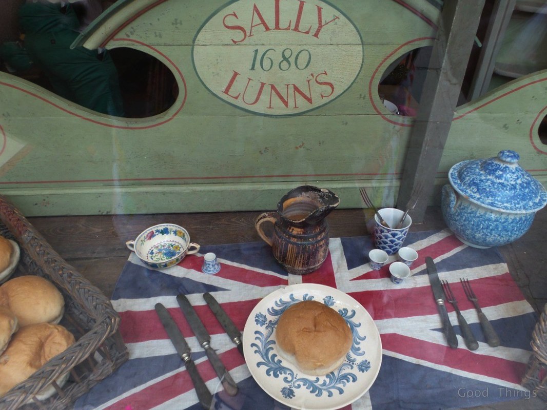 Window display at Sally Lunn's - Liz Posmyk Good Things