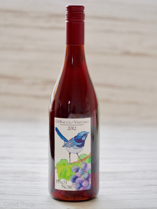 2012 Pinot Noir from Di Bartolo vineyard - Liz Posmyk Good Things